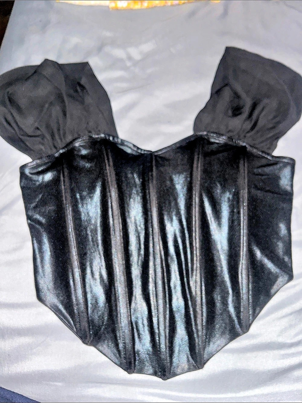BP. Black Corset top small